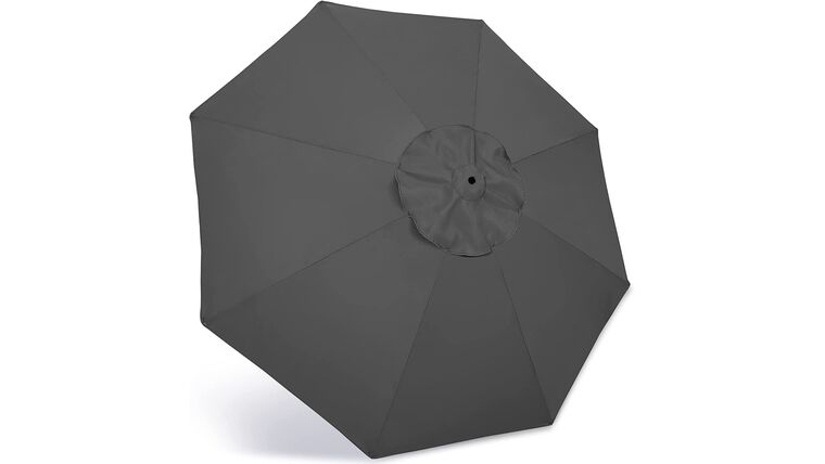9′ Market Umbrella Kit – Dark Gray | Rental 9′ Market Umbrella Kit – Dark Gray | Rental