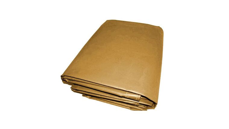 15′ x 30′ – Tan 22 oz Fire Retardant Vinyl Tarp | Rental