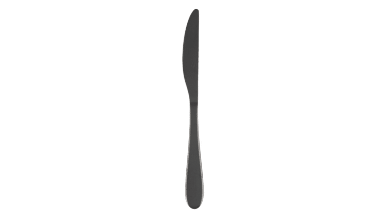 Byram Black Mirror Dinner Knife | Rental