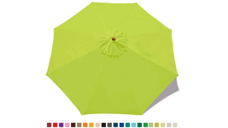9′ Market Umbrella Kit – Lemon Green | Rental 9′ Market Umbrella Kit – Lemon Green | Rental