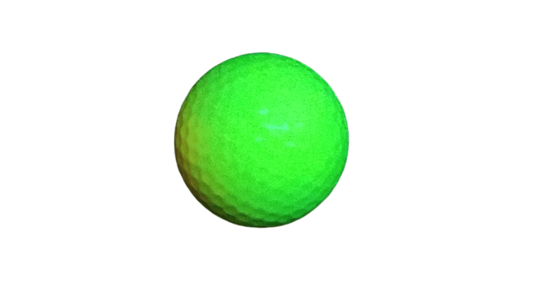 Ball – Black Light Yellow Golf Ball | Rental