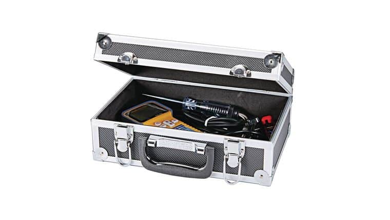 11.5″ x 7.5″ x 4.5″ Black Hard Aluminum Case | Rental 11.5″ x 7.5″ x 4.5″ Black Hard Aluminum Case | Rental