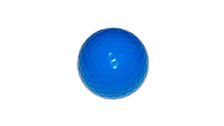 Neon Blue Floating Golf Ball | Rental