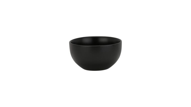 16 oz Wazee Matte Cereal Bowl – Stoneware, Black | Rental 16 oz Wazee Matte Cereal Bowl – Stoneware, Black | Rental