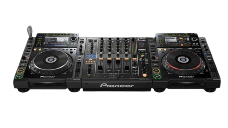 Full DJ Setup Package 3 – 2x Pioneer CDJ 2000nxs CD Players + Pioneer DJM 900nxs DJ Mixer | Rental Full DJ Setup Package 3 – 2x Pioneer CDJ 2000nxs CD Players + Pioneer DJM 900nxs DJ Mixer | Rental
