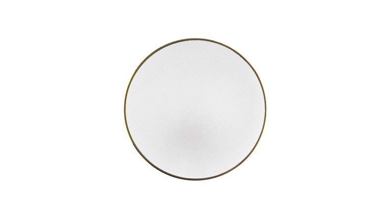 Glass Charger Plate – White | Rental