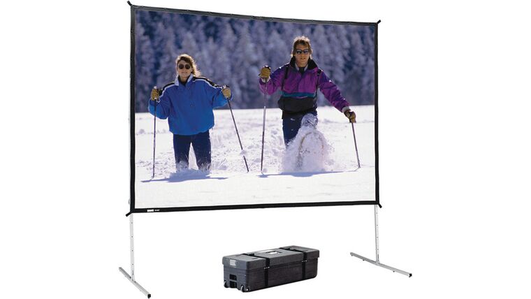 7.5′ x 10′ Fast Fold 4:3 Projection Screen | Rental 7.5′ x 10′ Fast Fold 4:3 Projection Screen | Rental