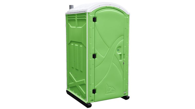 Lime Green Axxis Portable Restroom Unit | Rental Lime Green Axxis Portable Restroom Unit | Rental