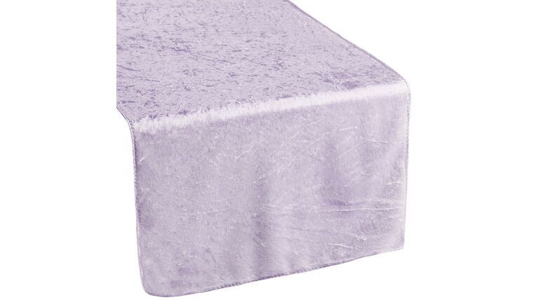 Velvet Table Runner – Victorian Lilac/Wisteria | Rental