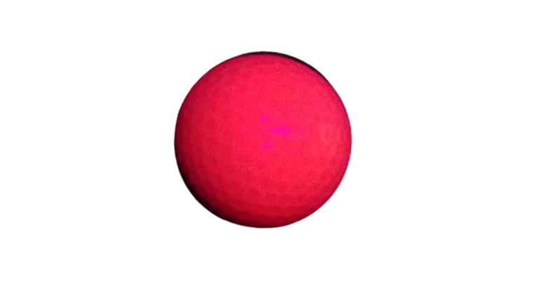 Black Light Orange Golf Ball | Rental
