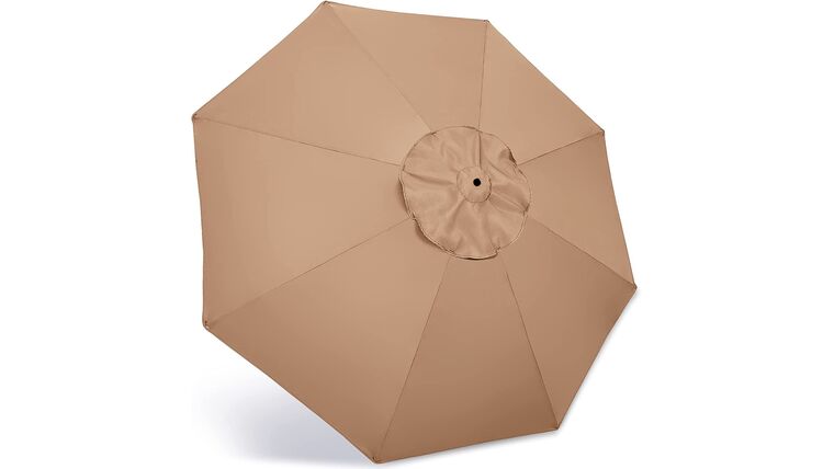 9′ Market Umbrella Kit – Khaki | Rental 9′ Market Umbrella Kit – Khaki | Rental