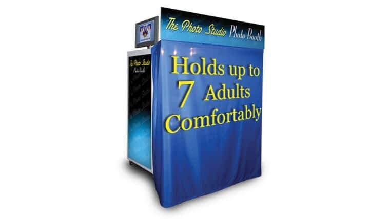 Group Photo Booth Studio (Up To 7 People) | Rental