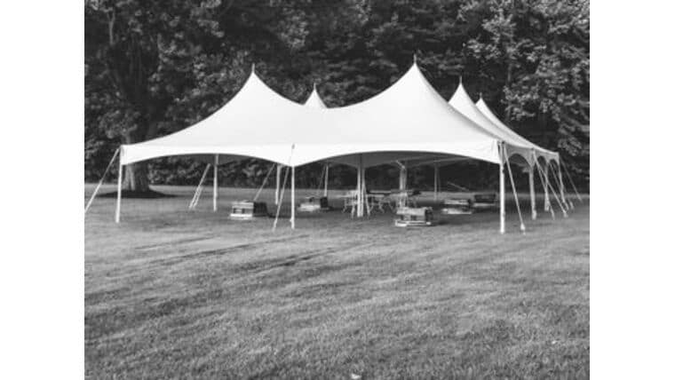 40′ x 60′ | High Peak Tent | White | Rental