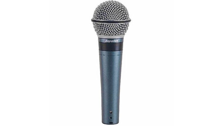 Superlux Handheld Wired Microphone | Rental Superlux Handheld Wired Microphone | Rental