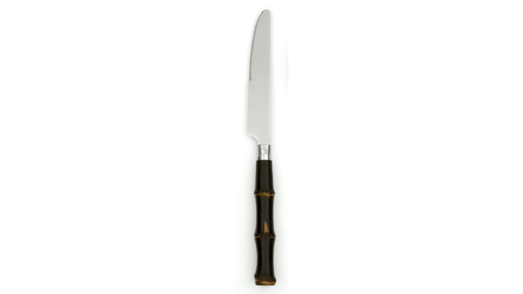 Bamboo Dark Dinner Knife | Rental Bamboo Dark Dinner Knife | Rental