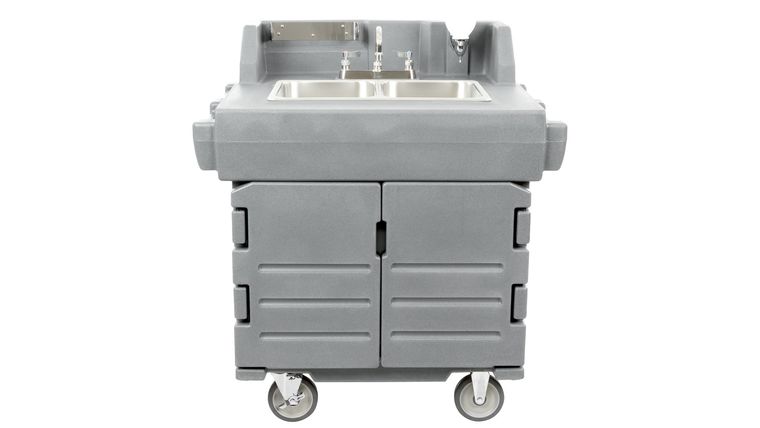 Cambro KSC402192 Granite Green CamKiosk Portable Self-Contained Hand Sink Cart – 110V | Rental Cambro KSC402192 Granite Green CamKiosk Portable Self-Contained Hand Sink Cart – 110V | Rental