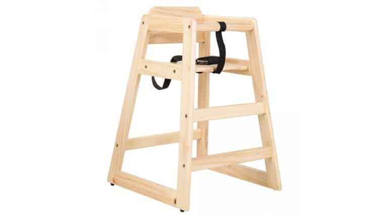 High Chair – Natural Wood – Kids | Rental High Chair – Natural Wood – Kids | Rental