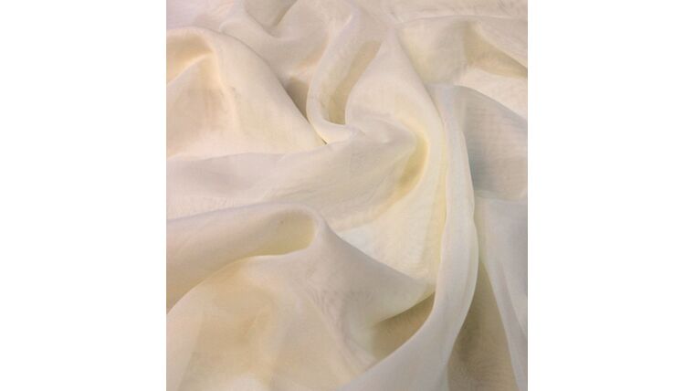 Ivory Sheer Drapery Tie Back | Rental