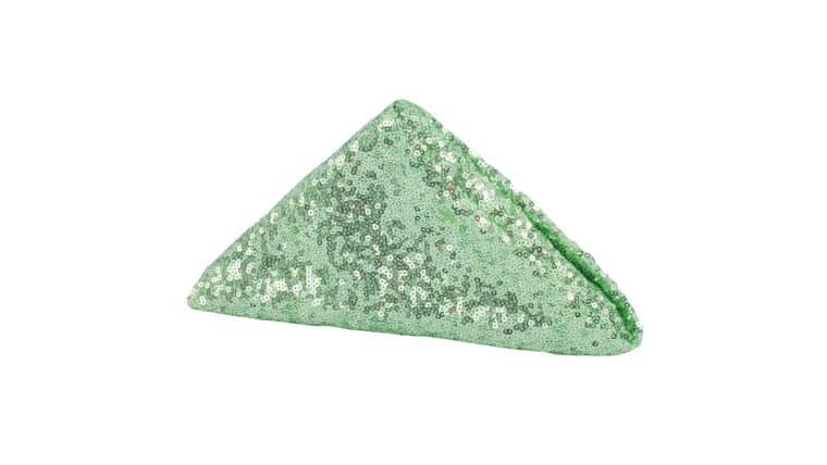 Glitz Sequin Napkin 20″x20″ – Mint Green | Rental