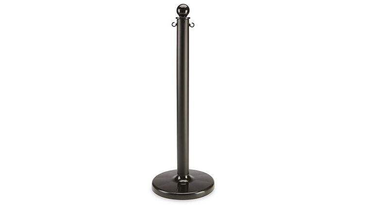 40″ Black Plastic Stanchion Post Only | Rental 40″ Black Plastic Stanchion Post Only | Rental