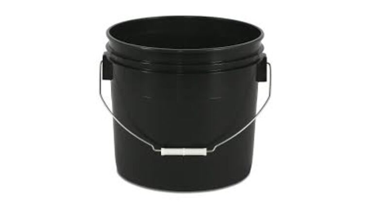 3 Gallon Black Plastic Bucket | Rental 3 Gallon Black Plastic Bucket | Rental