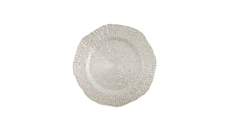 Mercury Glass Charger Plate | Rental Mercury Glass Charger Plate | Rental