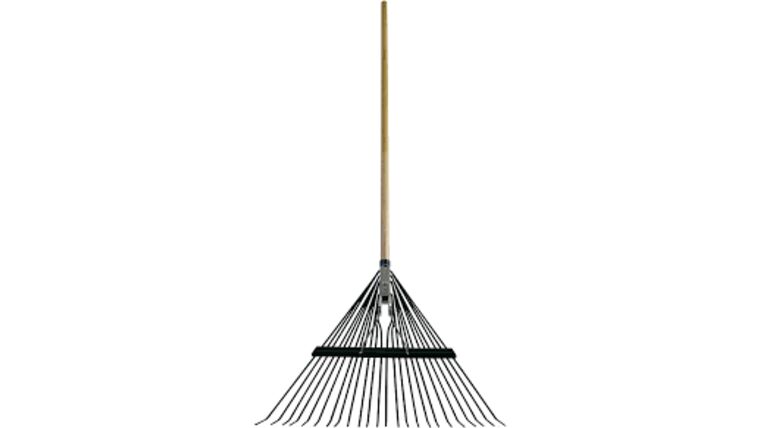 24″ Spring Rake with 48″ Wood Handle | Rental 24″ Spring Rake with 48″ Wood Handle | Rental
