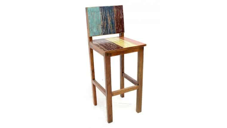 Reclaimed Wooden Stool | Rental