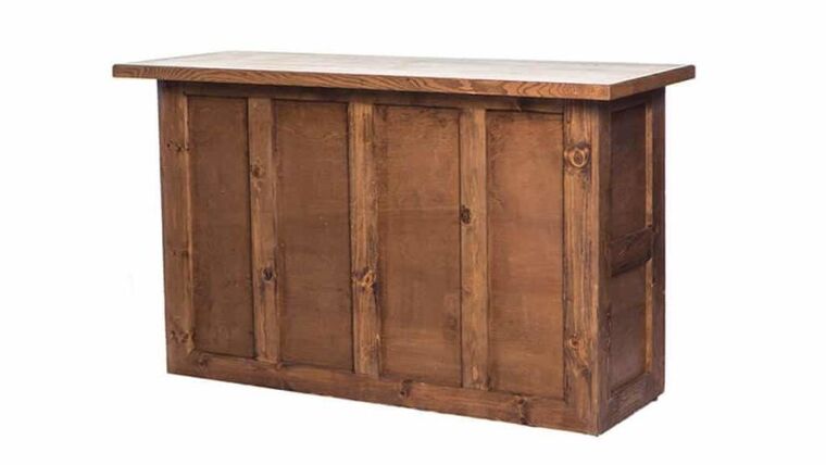 4′ Dark Winston Bar | Rental
