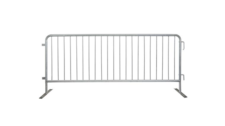 8.5′ Steel Bicycle Rack Crowd Barricade | Rental 8.5′ Steel Bicycle Rack Crowd Barricade | Rental