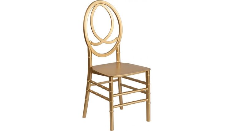 Phoenix Chair – Gold | Rental