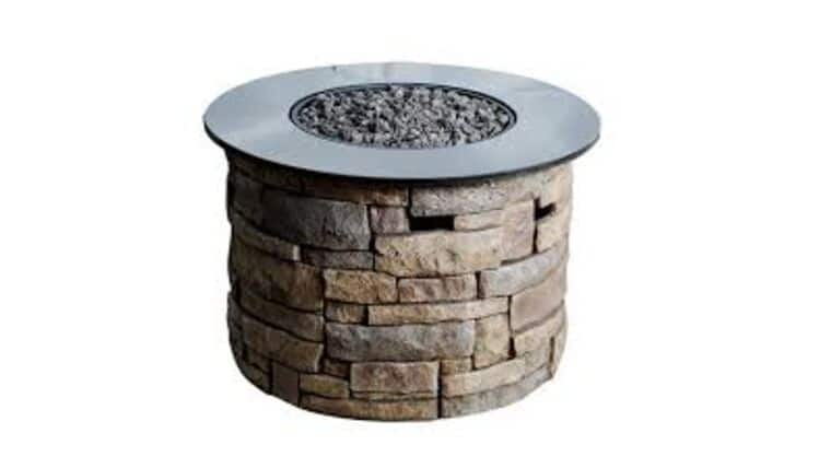 Fire Pit – Allen + Roth 30000 BTU 36-1/2″ Stone Composite Liquid Propane Fire Pit | Rental Fire Pit – Allen + Roth 30000 BTU 36-1/2″ Stone Composite Liquid Propane Fire Pit | Rental