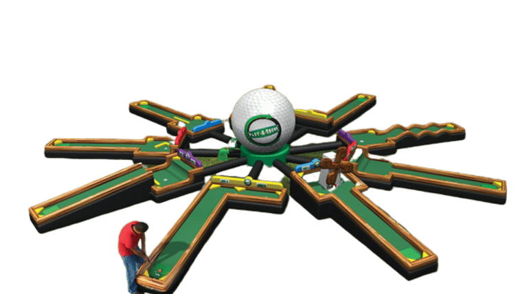 Inflatable 9 Hole Mini Golf Course | Rental
