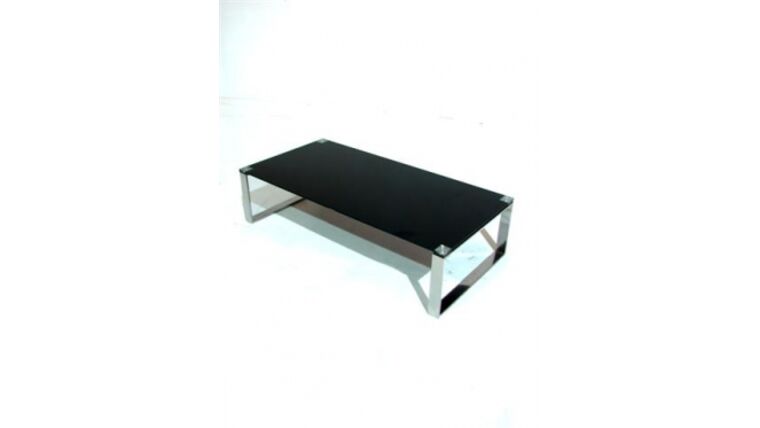 Cocktail Table – Black Glass | Rental Cocktail Table – Black Glass | Rental