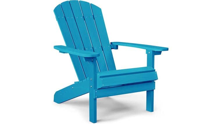 Adirondack Chair | Poly | Pacific Blue | Rental Adirondack Chair | Poly | Pacific Blue | Rental