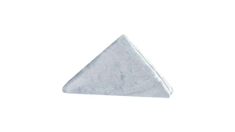 Velvet 20″x20″ Napkin – Dusty Blue | Rental