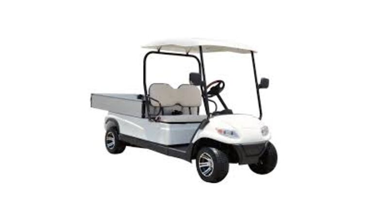 2 Passenger Cargo Box Golf Cart – Lowered | Rental 2 Passenger Cargo Box Golf Cart – Lowered | Rental