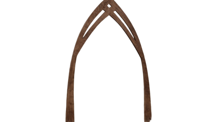 Rustic Wood Cathedral Arch | Rental