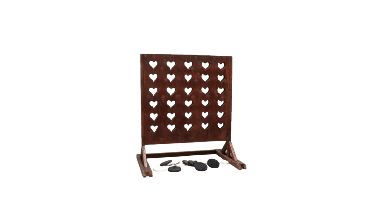 Heart Shaped Connect 4 Game | Rental Heart Shaped Connect 4 Game | Rental