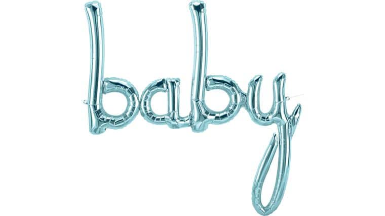 46″ It’s A Boy Pastel Blue Air-Fill Script Phrase Anagram Balloon | Purchase | Rental 46″ It’s A Boy Pastel Blue Air-Fill Script Phrase Anagram Balloon | Purchase | Rental