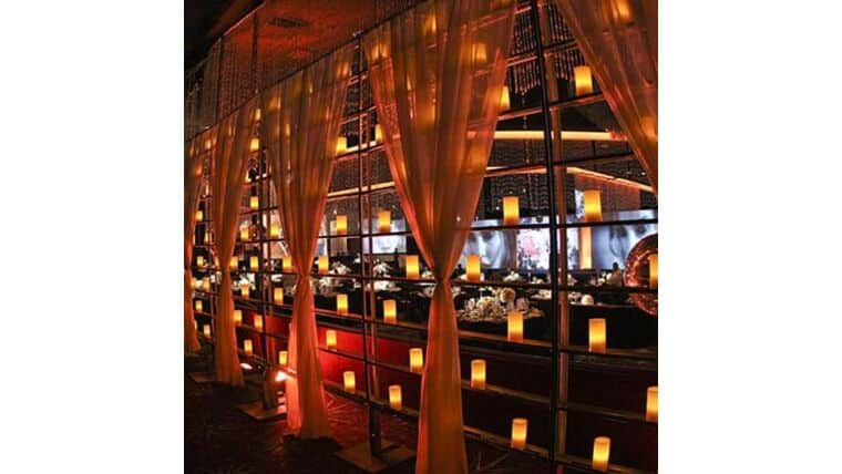 Candle Wall 5′ x 10′ – No Drape | Rental