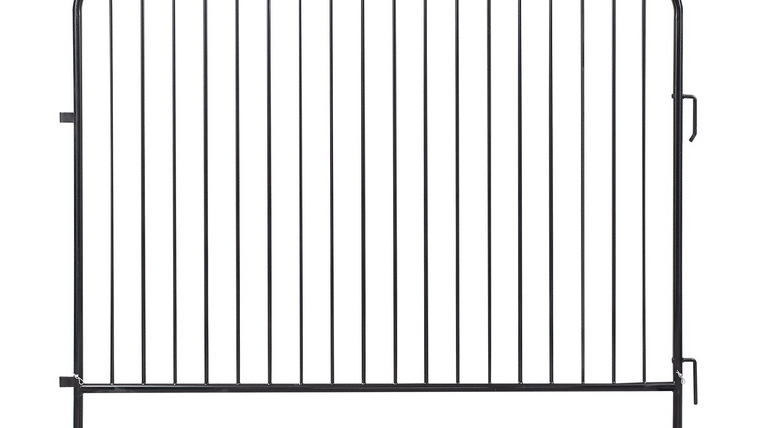 6 ft x 8 ft DuraGuard Barricade S-300 -Black | Rental 6 ft x 8 ft DuraGuard Barricade S-300 -Black | Rental