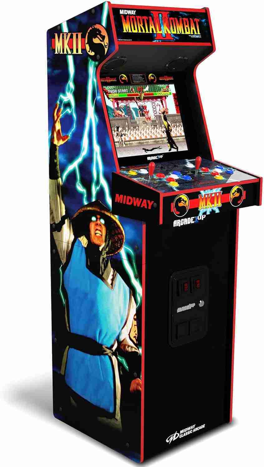 Arcade1Up Mortal Kombat II Deluxe Arcade Machine | Rental Arcade1Up Mortal Kombat II Deluxe Arcade Machine | Rental