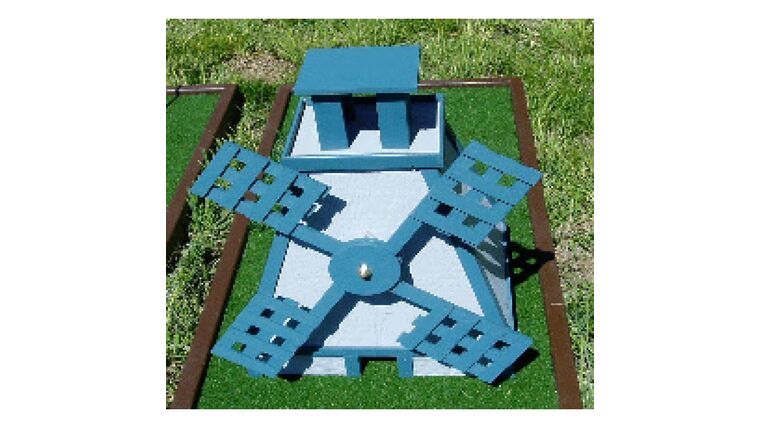 Windmill Mini Golf Game Obstacle | Rental