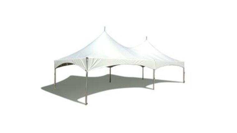 15′ x 30′ | High Peak Tent | White | Rental