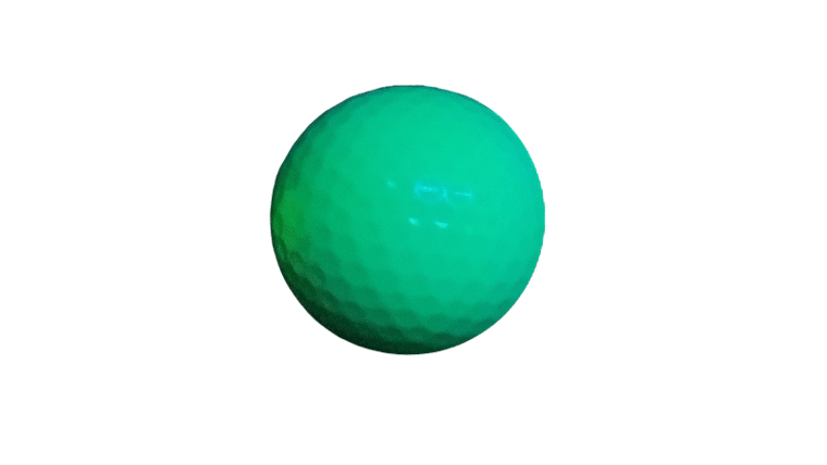 Black Light Green Golf Ball | Rental