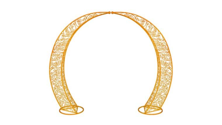 Half Moon Arch – Gold | Rental Half Moon Arch – Gold | Rental