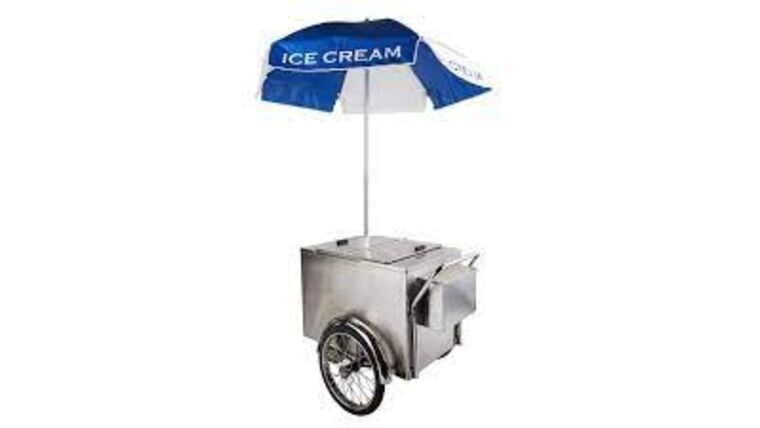 Ice Cream – Electric Ice Cream Cart (Vinyl Umbrella Not Included) | Rental