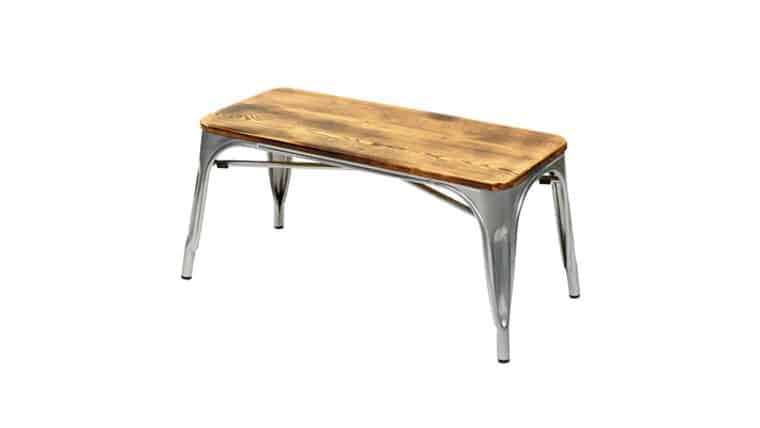 Coffee Table – Metal/Brown Engrom | Rental Coffee Table – Metal/Brown Engrom | Rental