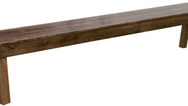 8′ Rustic Farm Table Bench | Rental 8′ Rustic Farm Table Bench | Rental